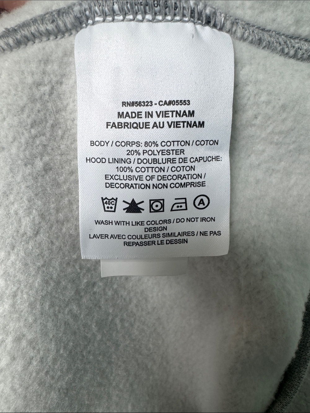 Nike Gray Team USA Pullover Hoodie - Picture 4 of 5